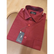KATUN KEMEJA DARKMAN - JUMBO Short Sleeve Cotton Rami Shirt - 2L 3L 4L 5L 6L 7L 8L - CRJ 001