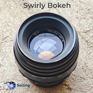 เลนส์มือหมุน Helios-44-2 58mm f/2 Mount M42 Swirly bokeh Second hand