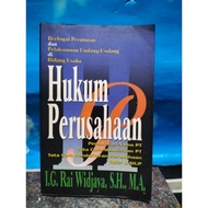 USED COMPANY LAW BOOK BY IG RAI WIDJAYA, SH M.a