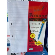 A4 480’s 70GSM Foolscap Paper / Fullscap Paper / Kertas Kajang / 480 Sheets