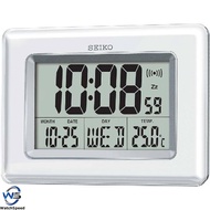 Seiko QHL058W QHL058 Digital LCD Wall and Desk Clock