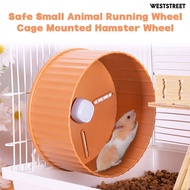 Weststreet Hamster Wheel Silent Hamster Running Wheel Easy to Install Small Animal Exercise Wheel Cage Accessories