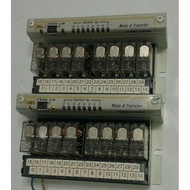 PTC-08R2D2 Terminal Block KURODA Include: OMRON G2R-1-S Relay 24v x 8 Pcs