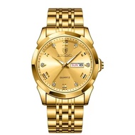 TRILLION ID ✅ Jam Tangan Pria Bisnis Mewah BP11 BEST SELLER Tahan Air Rantai Stainless Steel Quartz 