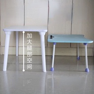 【ongaoyon】Computer Desk Foldable Small Table Dormitory Students Study Table Simple Children Bed Desk Lazy Table Heightened Table/Folding Rectangular Table / camping table / Computer table / Study table / Save space