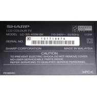 SHARP LC-32L400M-BK COMPLETE PART