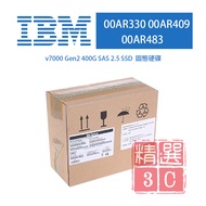 IBM 00AR330 00AR409 00AR483 v7000 Gen2 400G SAS 2.5 SSD Solid State Drive