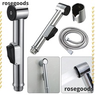 ROSEGOODS1 Handheld Hose Spray Adjustable Stainless Steel Bathroom Hose Toilet Douche Bidet