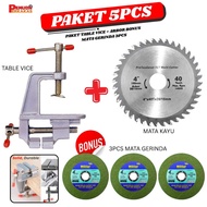 MATA ECONOMIC PACKAGE Table Vise - Mini Table Vise Small Table Vise Table Clamp Vise Vise Bonus Cutt