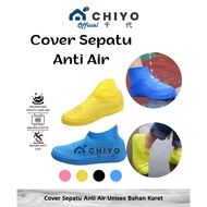 Chiyo Living - Unisex Waterproof Shoe Cover, Silicone Rubber Shoe Cover