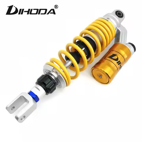 Universal 320mm to 360mm Motorcycle Scooters Adjustable Rebound Damping Rear Shock Absorber For Yama