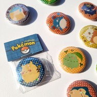 TRI Round Badge - Inanimate Pokemon Badge | Quickimnau