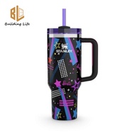 Tumbler Babi X Joint 80’s Rockers 40oz Quencher Limited Edition Stainless Steel Water Bottle