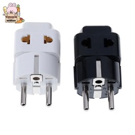 [NEW] 1 to 2 Splitter Germany France 5mm plug to universal UK/US/EU/AU 2/ 3 pin soet TH