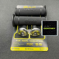 HITAM Handgrip VND Original AK 55 black Sarung Gas Racing Boy Original ak55 black + Cromee spiral ha