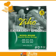 ZIKO Electric Guitar String Nickel Strings DEG-009 Professional String Suitable for Electric Guitar