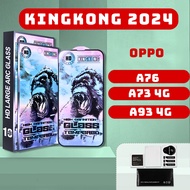 Oppo A76/ A93 / A73 4G kingkong blue tempered glass | Opoo screen protector | Opkem