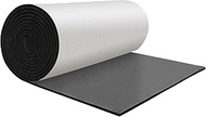 X AUTOHAUX 787mil 20mm 5.39sqft Car Sound Deadener Mat Aluminum Foil Heat Shield Material Self Adhes