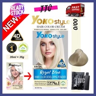 New packing stock Yoko dye Hair Cream 35ml#Colors#