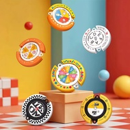 Keychain Daily Fortune Spinner Wheel Decision Maker Rock Paper Scissors Stress Relief Desktop Toy