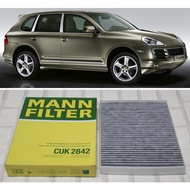 Air Filter Charcoal/Cabin Porsche Cayenne 9PA (2003-2010) : Mann CUK2842