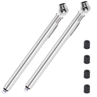 Pencil Tire Pressure Gauge Portable 2 Zinc Alloy Air Pressure Gauge 5-50PSI 0.5-3.5BAR Not Rusting P