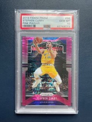 Panini 2019 Prizm Stephen Curry Pink Pulsar  限42 PSA 10
