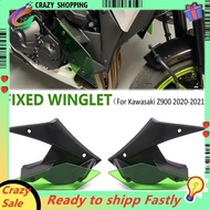 Motorcycle Side Downforce Spoilers Motorcycle Side Downforc Wing Fairing Wing forKawasaki Z 900 Moto