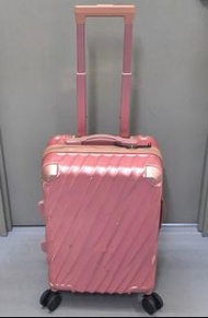 玫瑰金色 行李箱 旅行喼 (新舊請看圖)  14x9.5x21.5吋