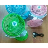 4" usb clamp fan / clamp fan / mits fan (WRLSTK) JS