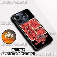 Case hp INFINIX SMART 9 & HOT 50I/Softcase Silicone/RC44/Motif ANIME/Softcase INFINIX SMART 9 & HOT 