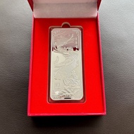 100g Silver Bar Carving Exquisite Investment Silver Bar Solid Brick Silver Silver Nugget Stored Valu