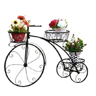 Rak Pokok Bunga Rak Bunga Hiasan Bilik Flower Pot Stand Bicycle Style 0084