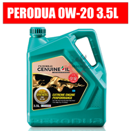 PERODUA FULLY 0W20 3.5L ENGINE OIL 0W-20 SYNTHETIC 0W 20 GREEN BLUE