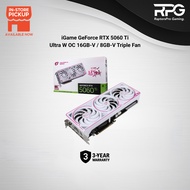 (READY STOCK) iGame GeForce RTX 5060 Ti Ultra W OC 16GB-V / 8GB-V GDDR7 Triple Fan