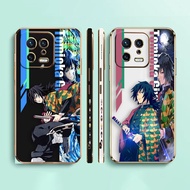 Demon Slayer Tomioka Giyuu Side Printed E-TPU Phone Case For XIAOMI POCO F4 F3 M5 M4 X5 X4 X3 C40 F5 F1 REDMI K50 K40 NOTE 12 11 10 S GT PRO PLUS NFC Gaming Turbo 5G