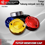 CNC RESEVOIR CAP BIG TUBE CAP BREMBO BRAKE FLUID TUBE DOT 4 CAP BIG TUBE CAP