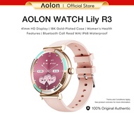 Aolon New Lily R3 Smart Watch Women Original Custom Wallpaper IP68 Waterproof Women's Health Monitor