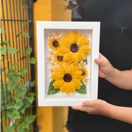 3D Flower Photo Frame in A4 Size Frame (21x30cm) with Unique Design