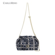 Carlo Rino Carlo GEO Crossbody Bag - Dark Blue