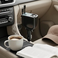 120W 5-in-1 USB-C PD 90W & 66W  12-24V   Pengecas Kereta 5 dalam 1 120W USB-C PD 90W & 66W Pengecasa