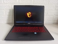 MSI GL62MVR Core i7 VGA Nvidia GTX 1060 6GB Laptop GAMING Second x ROG