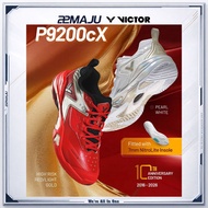 VICTOR P9200cX Badminton Shoes P9200cX - 2 Colors (Pearl White / Red Gold) - 100% Original