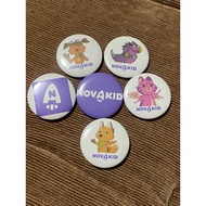 Button pins for ESL (51Talk-Novakid-Palfish-Pollyenglish-VIP)
