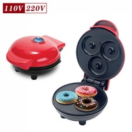 Cross-Border American Standard 110V Doughnut Maker Breakfast Maker Three-Piece Doughnut Maker 3-Hole