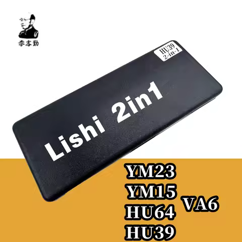 Original Lishi tools 2 in1 YM23 YM15 HU64 VA6 HU39 for benz lishi pick tool