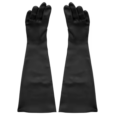 Sand Blasting Gloves for Sandblast Cabinet Gloves 60x20cm