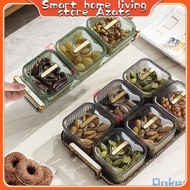 balang kuih raya 2023 tray airtight cookies storage container light luxury candy box household living room candy plate snack dish snack plate nut dried fruit storage box