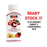 21ST CENTURY CHEWY C VEGETARIAN CHEWABLE VITAMIN C PASTILLES 90'S/ VITAMIN C VEGETARIAN CHEWY 21ST C