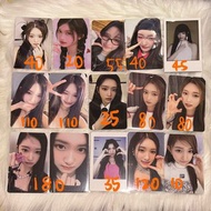 IVE 小卡 特典 Yujin Gaeul Rei Wonyoung Liz Leeso 秋天 李瑞 After Like Love Dive Eleven I am Season’s Greetin